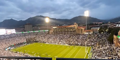 UCF Knights at Colorado Buffaloes Football at Folsom Field Stadium