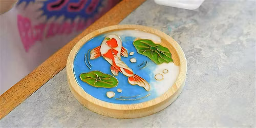 Cloisonn\u00e9 enamel