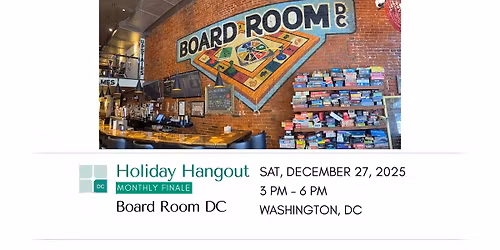 TAP-DC Holiday Hangout 2025