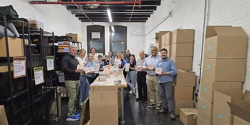 Cosmo Rotary Volunteering: Packing Student Kits for SparkShop