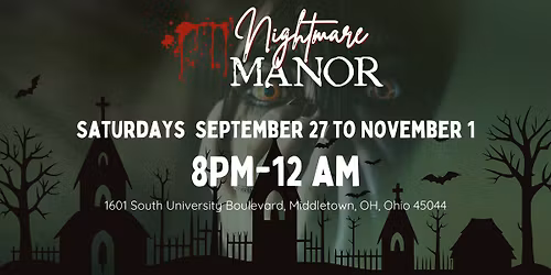Nightmare Manor – Saturday Haunted Nights