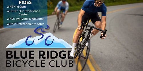 Tuesday Night Rides | Blue Ridge Bicycle Club