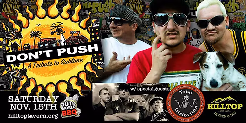 Don't Push Party on the Patio