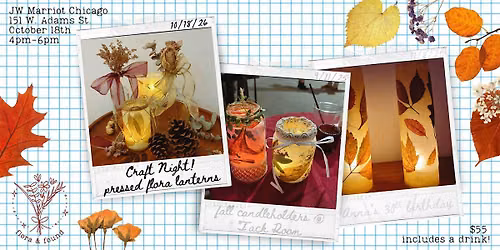 Pressed Flora Lanterns