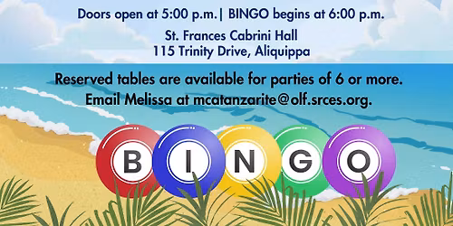 Beach BINGO