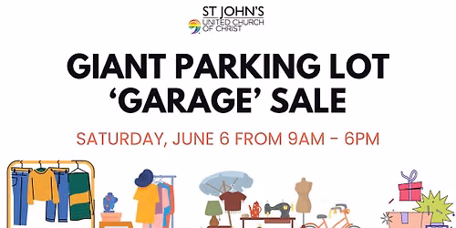 St. John's UCC Giant Parking Lot 'Garage' Sale