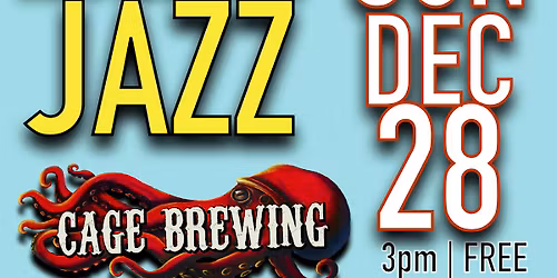SUNDAY FUNDAY ft. Rumbero's Jazz | Cage Brewing, St. Pete, FL | SUN DEC 28