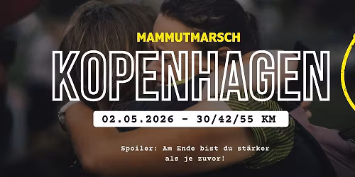Mammutmarsch Kopenhagen 30\/42\/55KM