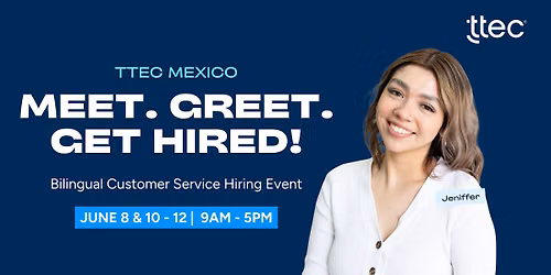 TTEC Mexico City (Republic) Walk-In Recruitment Drive