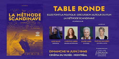 La m\u00e9thode scandinave | Table ronde au Cin\u00e9ma du mus\u00e9e