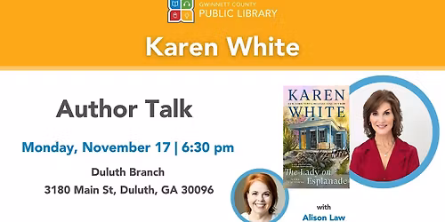 Author Talk with Karen White