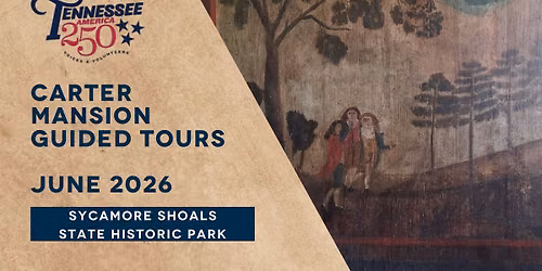 Carter Mansion Guided Tours: June 2026