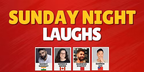 Sunday Night Laughs - A Standup Comedy Show