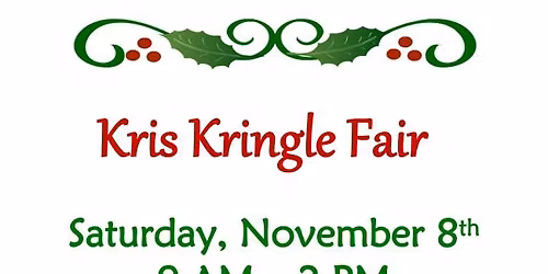 Kris Kringle Fair 2025!