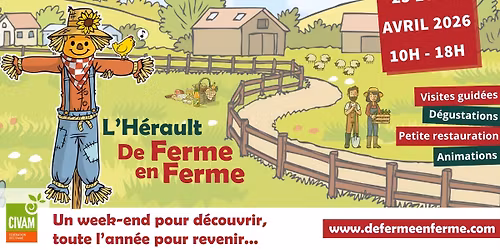 L\u2019H\u00e9rault de ferme en ferme 