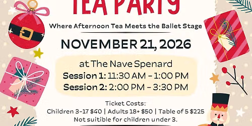 The Nutcracker Tea Party Fundraiser