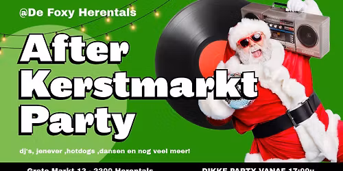After Kerstmarkt Party @De Foxy Herentals