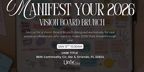 2026 Vision Board Brunch for Realtors