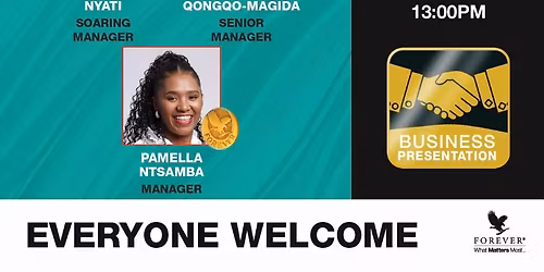 Forever Business Presentation East London - Eastern Cape