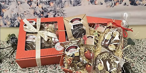 Make your own Christmas Hamper filled with Chocolates Treats
