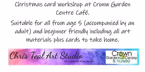 Festive Watercolour Christmas Card Workshop 