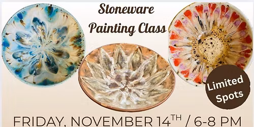 Stoneware Class - New at Harley's!