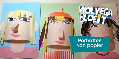 Portretten van Papier (voor kinderen)