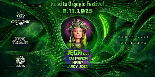 JE\u0328GA live @ ETNOTRONIKA - Road to Organic festival + DJ Panza | Harp | Juicy Jozz - Warszawa