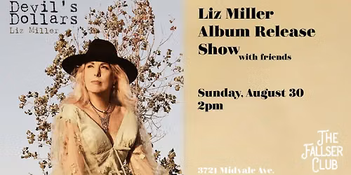 Liz Miller and Friends Album release!!!
