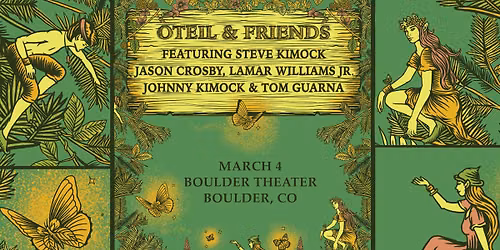 Oteil & Friends featuring Steve Kimock, Jason Crosby, Lamar Williams Jr., and more | Boulder Theater