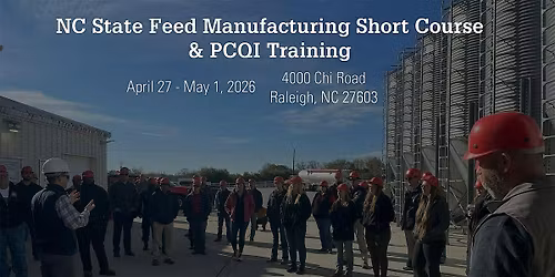 Feed Manufacturing Short Course and PCQI Training