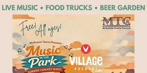 Music in the Park - McKenzie Towne - Sept 18, 5-10 PM
