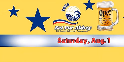 9th Annual Set For Abbey VOLLEYBALL TOURNEY