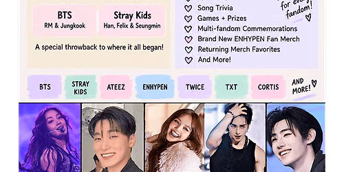 Mega Multifandom Event (K-Pop Fan Event)