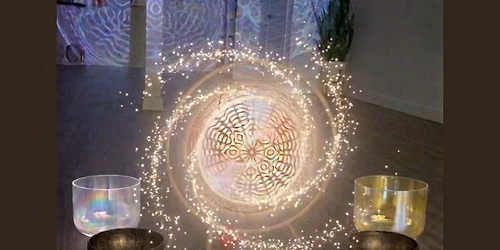 Crystal Tones Soundbath & Cymatic Art Experience \/\/ VIBRATIONAL MANDALAS
