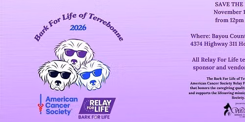 3rd Annual Bark For Life of Terrebonne