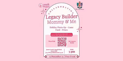 Legacy Builder:  Mommy & Me