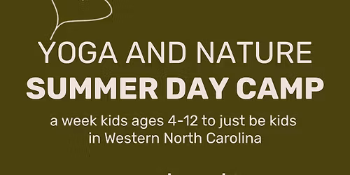 Yoga and nature day camp