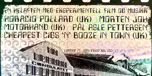 EN HELAFTEN MED EKSPERIMENTELL FILM OG MUSIKK