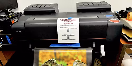 Printing to the Canon Photo Printer