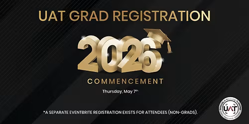 GRADUATE REGISTRATION - 2026 UAT COMMENCEMENT