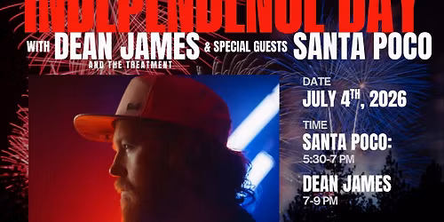 Independence Day with Dean James and the Treatment in Crescent Bar