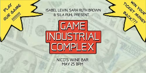 Game Industrial Complex | A Comedy Gameshow @ baby battista