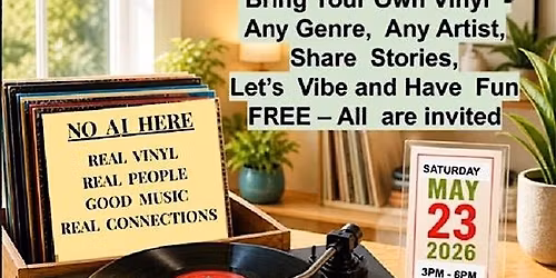 A  Spring  Vinyl  Listening  BYOV  Session