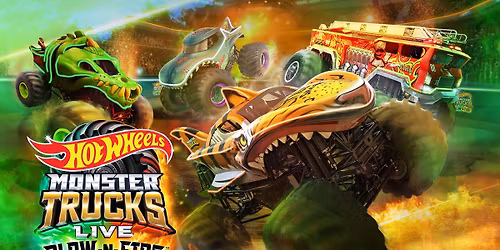 Hot Wheels Monster Trucks Live: Glow-N-Fire 2026 Tour