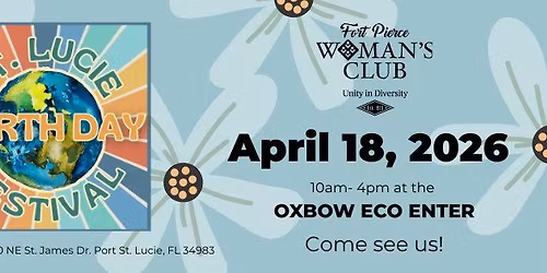 Visit Us On Earth Day!