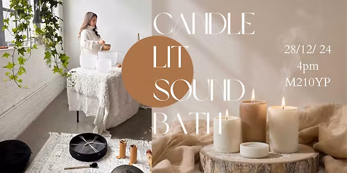 Candle Lit Sound Bath