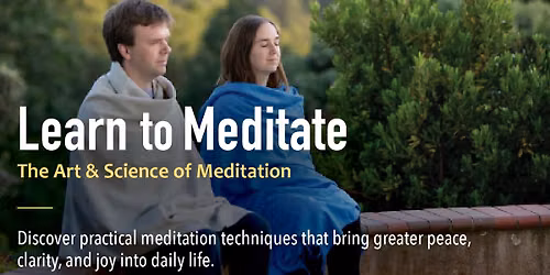 Learn To Meditate: Three-Night Series