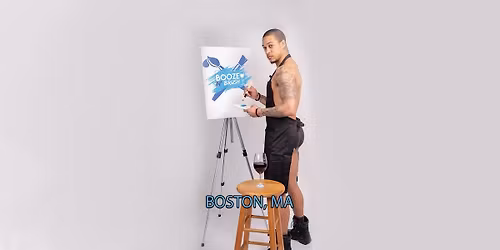 Booze N' Brush Next to Naked Sip n' Paint Boston, MA - Exotic Male Model