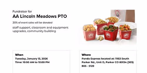 Restaurant Night: Panda Express